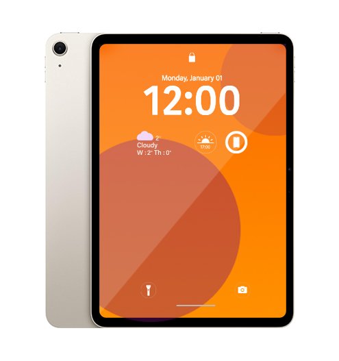 Apple iPad Air 13inch 7th Gen (2025) Wi-fi 128GB - Starlight - [~Refurbished: Good condition]