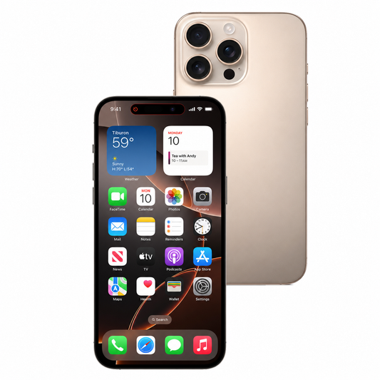 Apple iPhone 16 Pro 128GB (Desert Titanium) [~Refurbished: Excellent]