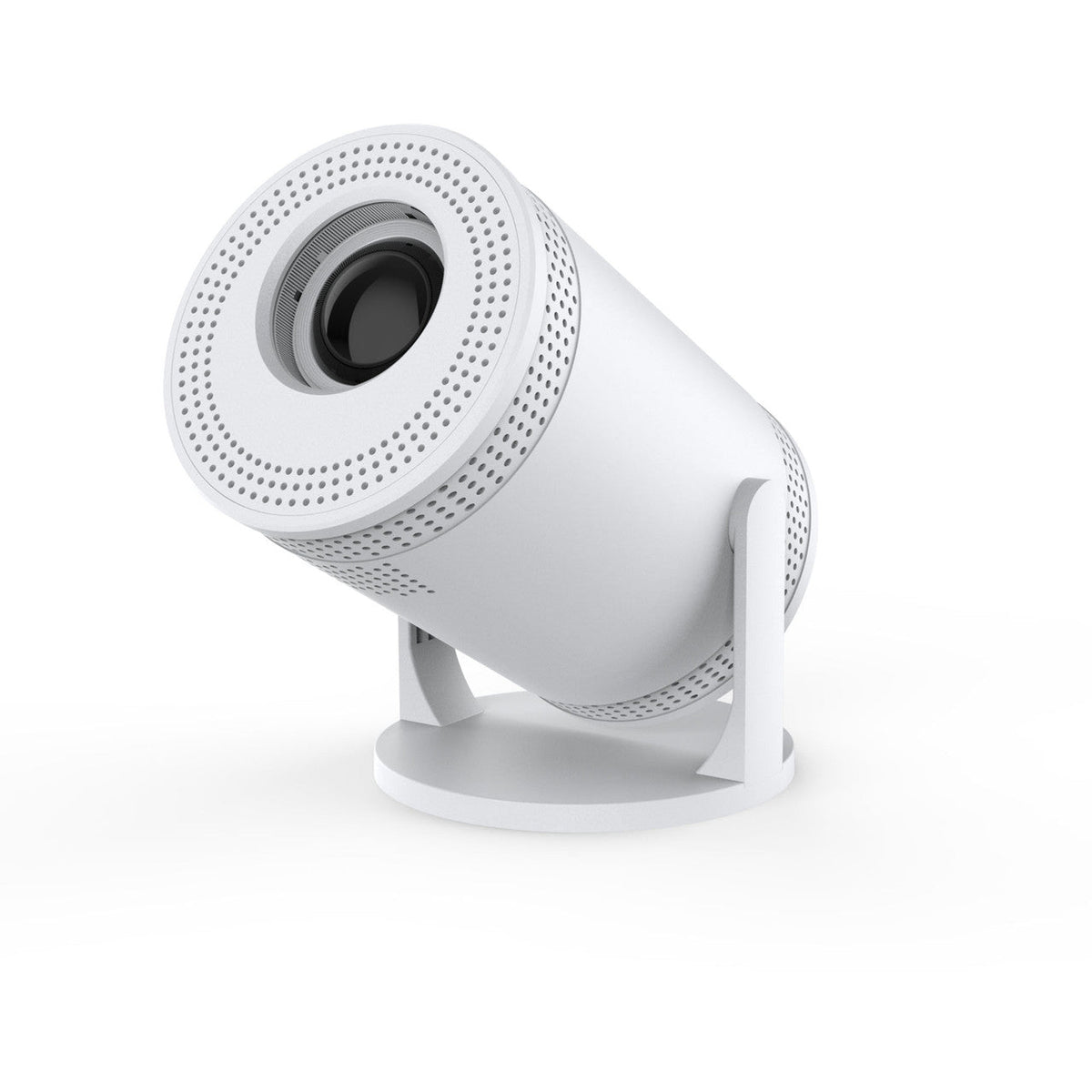 Laser Smart Portable Projector 720p with 100-inch Screen (White)