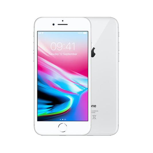 Apple iPhone 8 Plus New Battery 256GB Silver [~Refurbished: Good]