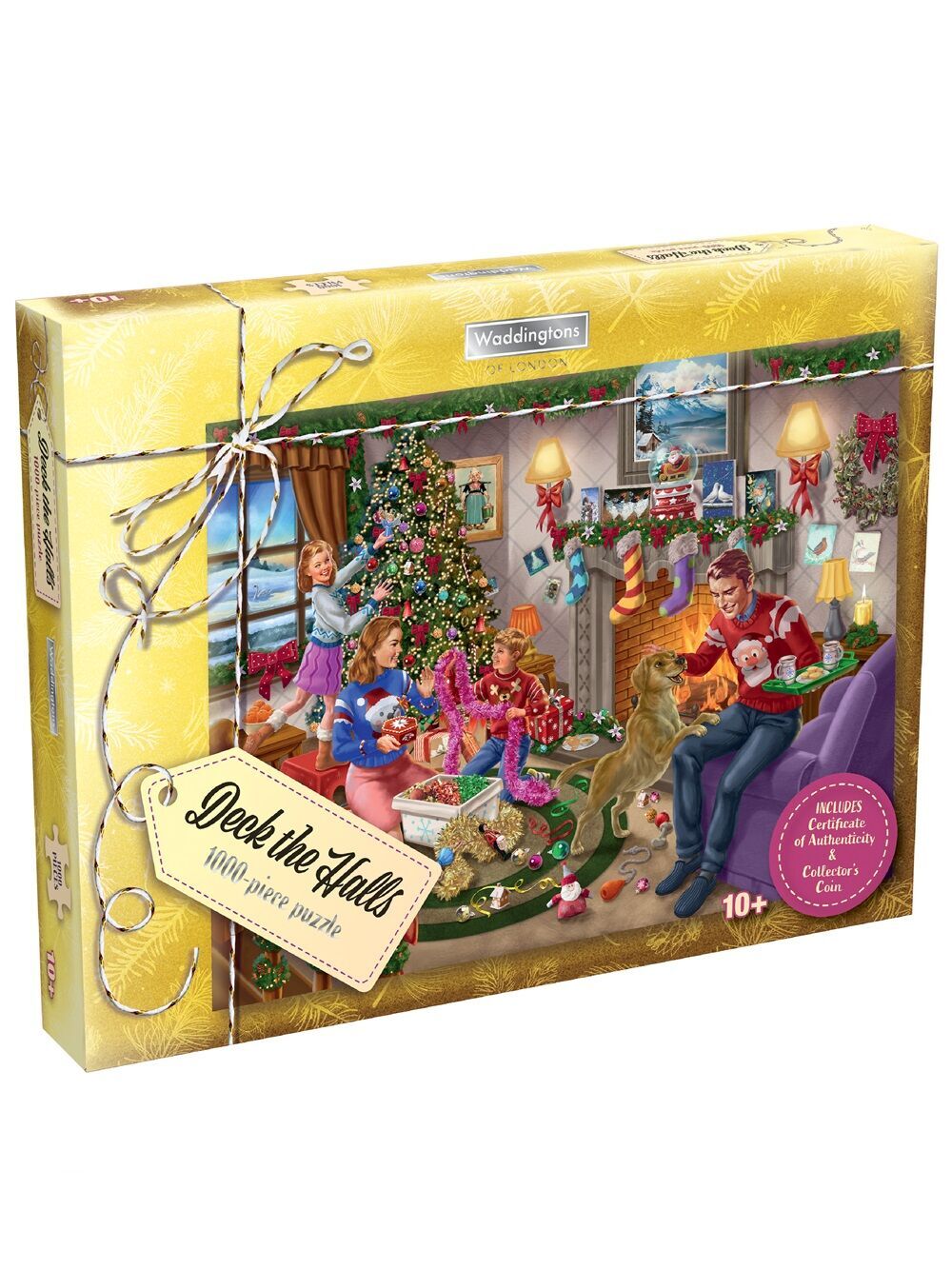 Waddingtons Of London Deck The Halls 1000 Piece Jigsaw PuzzleVarious