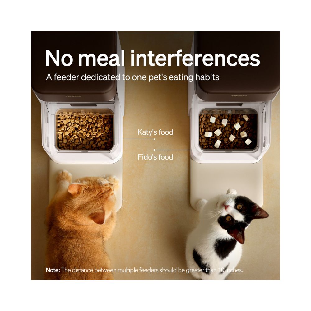Petlibro One RFID Smart Feeder 3L WiFi Automatic Cat Feeder Coffee