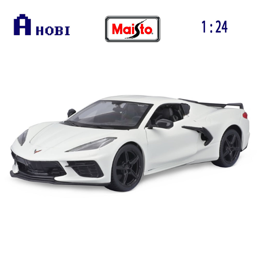 Maisto 1:24 Scale Chevrolet Corvette Stingray Z-51 2020 Assembly Line Model Car