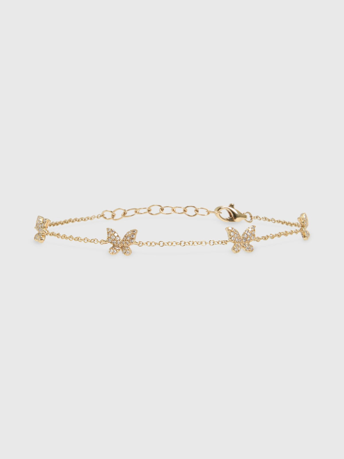 Francie B. Butterfly Diamond Bracelet