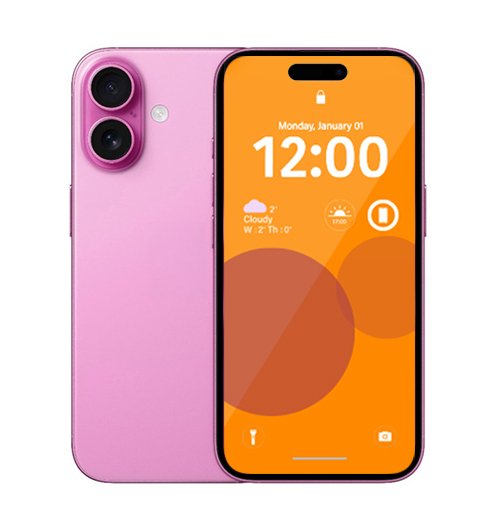 Apple iPhone 16 256GB - Pink - [~Refurbished: Excellent condition]