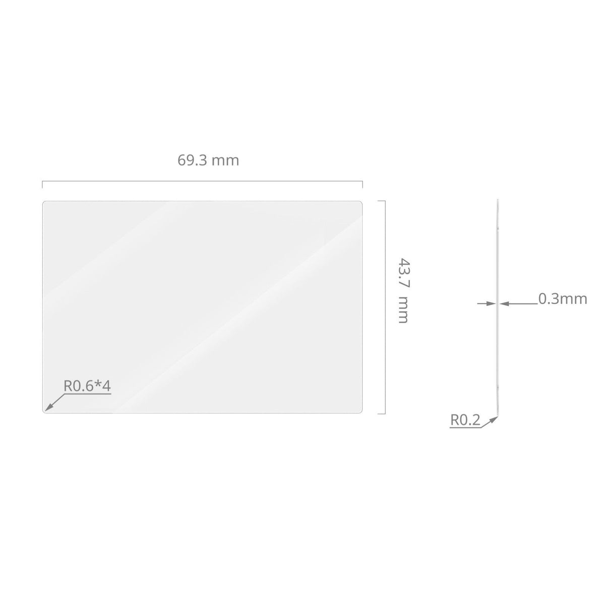 SmallRig Screen Protector for FUJIFILM X-T30 III / X-T30 II / X-T30 / X-S10 5804