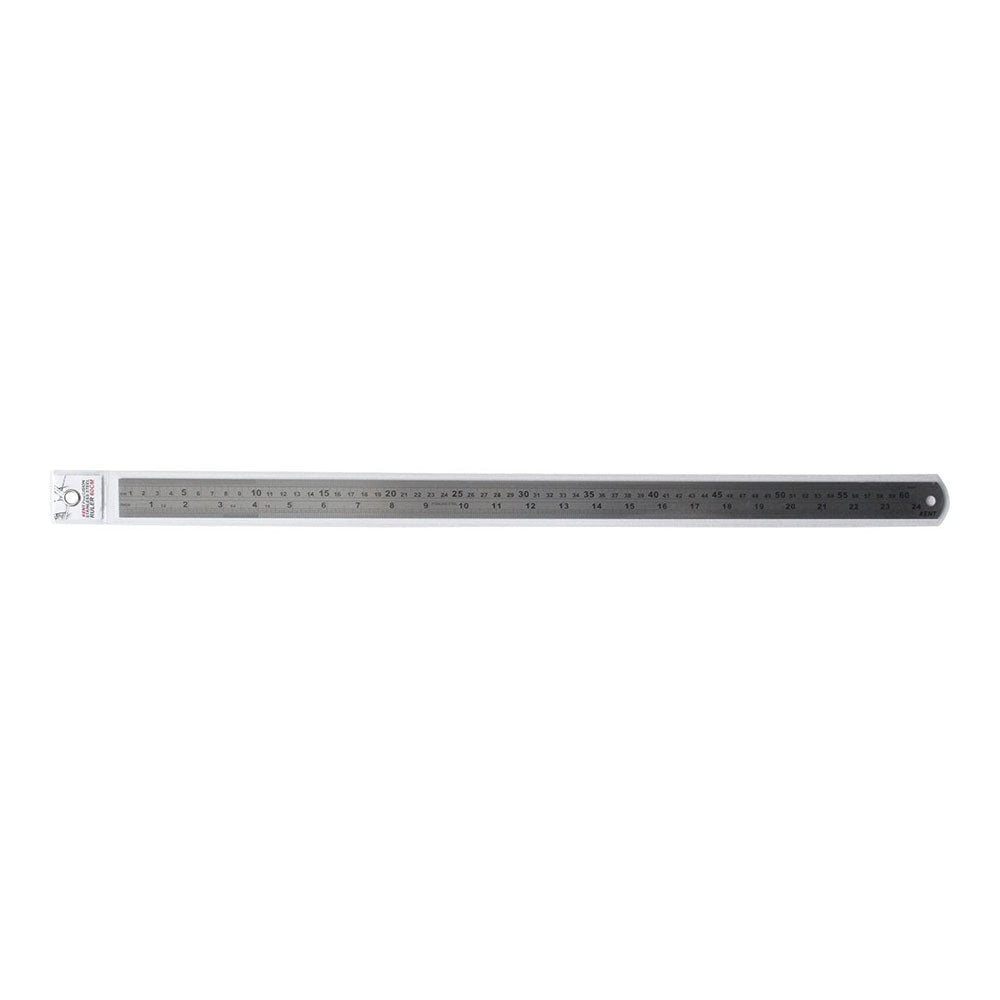 Kent Imperial and Metric Steel Ruler - 60cm
