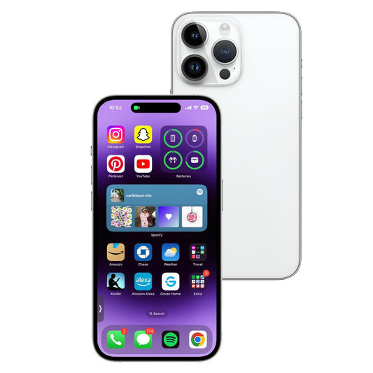 Apple iPhone 14 Pro 256GB (Silver) [~Refurbished: Very good]