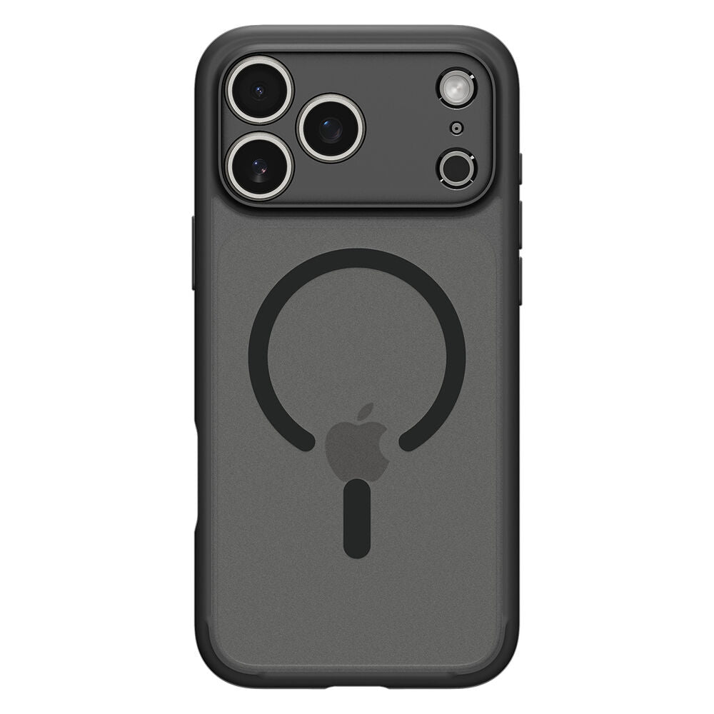 SPIGEN Ultra Hybrid MagSafe Case for iPhone 18 Pro Max/17 Pro Max (Frost Black Case/Graphite Ring)