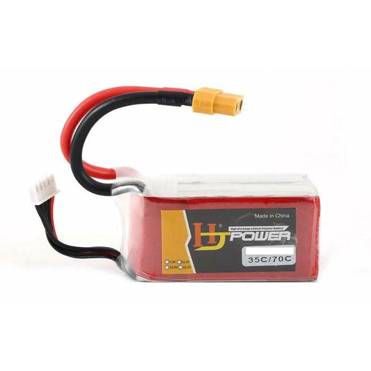 2s 7.4v 1500mAh 35C Lipo Li-Po Battery w/ XT60 Plug for RC FPV Drone Heli Car