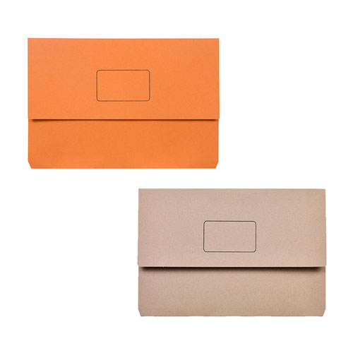 Marbig Slimpick Document Wallet - Orange