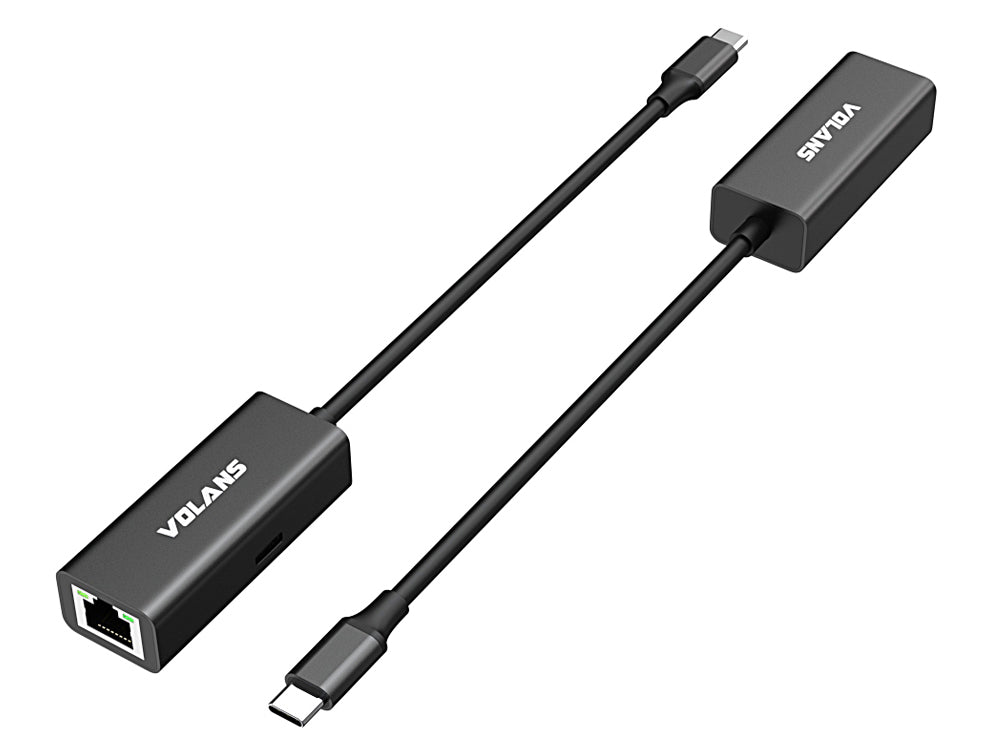 Volans VL-RJ45-CP Aluminium USB-C to Gigabit Ethernet Network Adapter