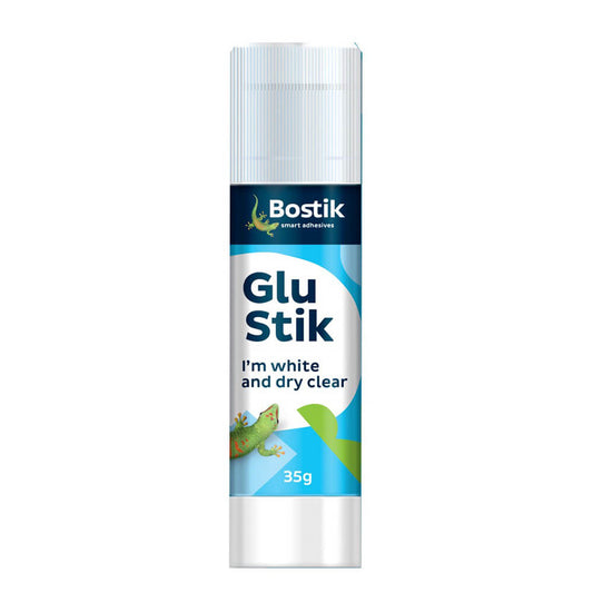 Bostik Clear Glue Stick (Pack of 10) - 35g
