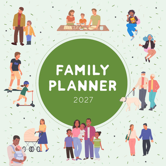 Family Planner Calendar 2027