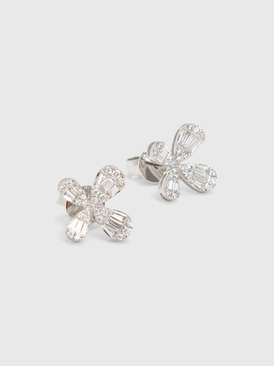 Francie B. Flower Stud Earrings
